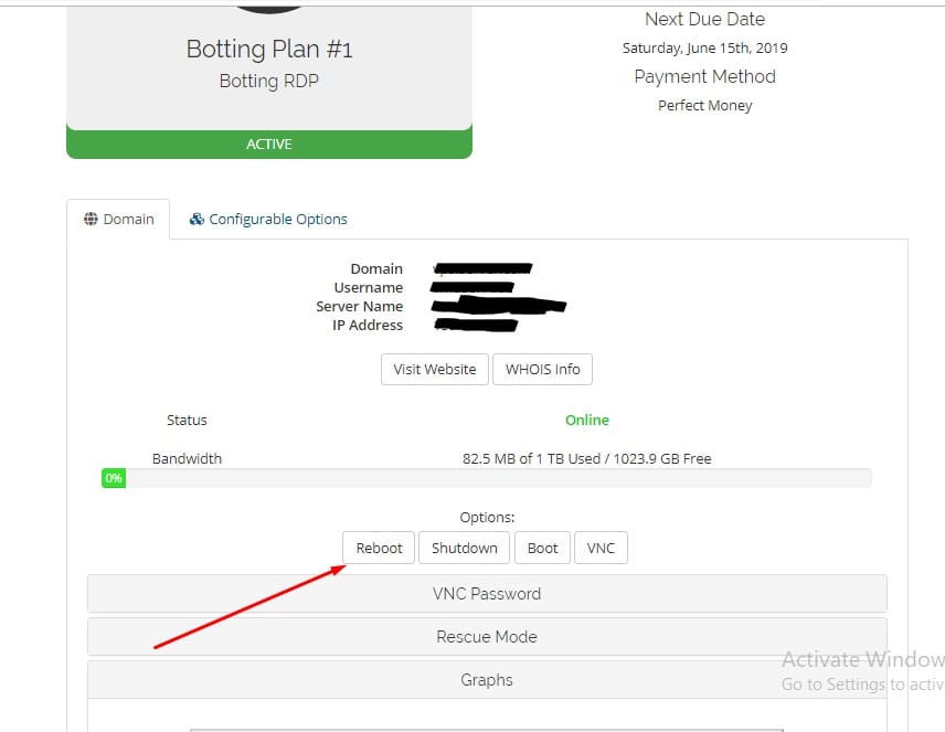 buyrdp, buycheaprdp, windowsserver, bestrdpprovider, cheapdedicatedserver, dedicatedserver,streamingrdp,bottingrdp,Franceserver, Canadaserver,Germanyserver, reboot the VPS