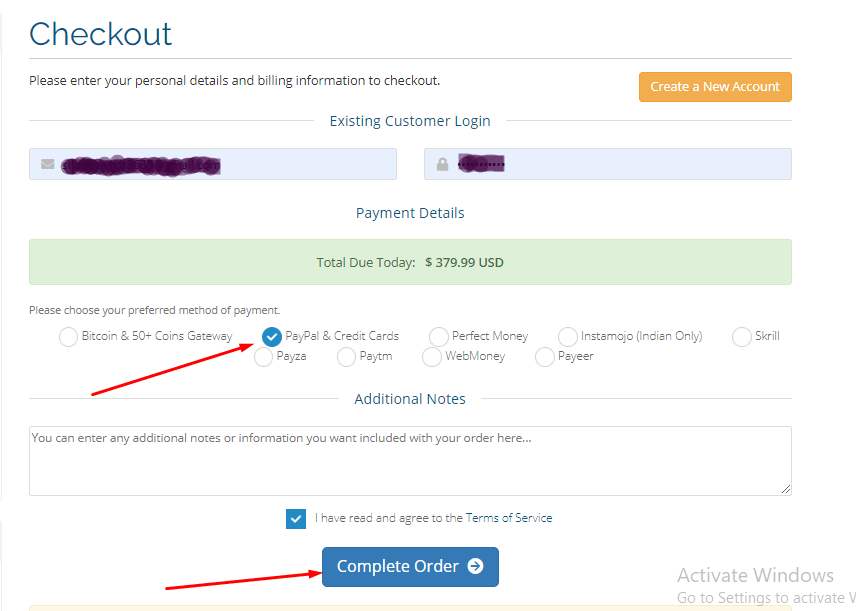 Amazingrdp Launches Direct PayPal and Credit Card Gateway