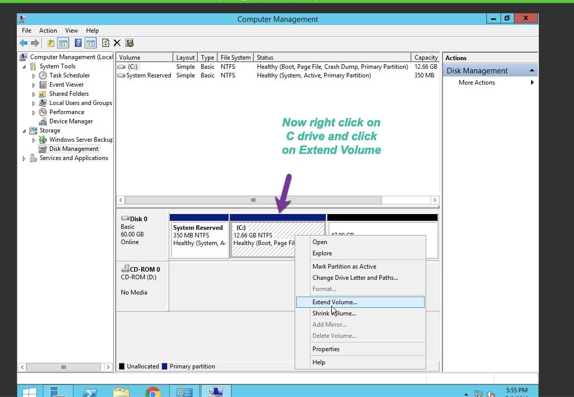 Fix Wrong Disk Space