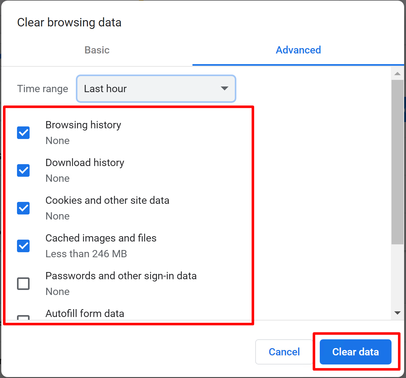 Cache In Google Chrome