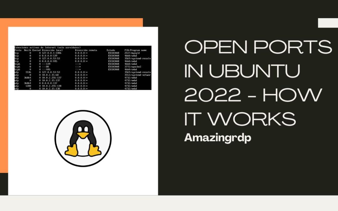 Open ports in Ubuntu