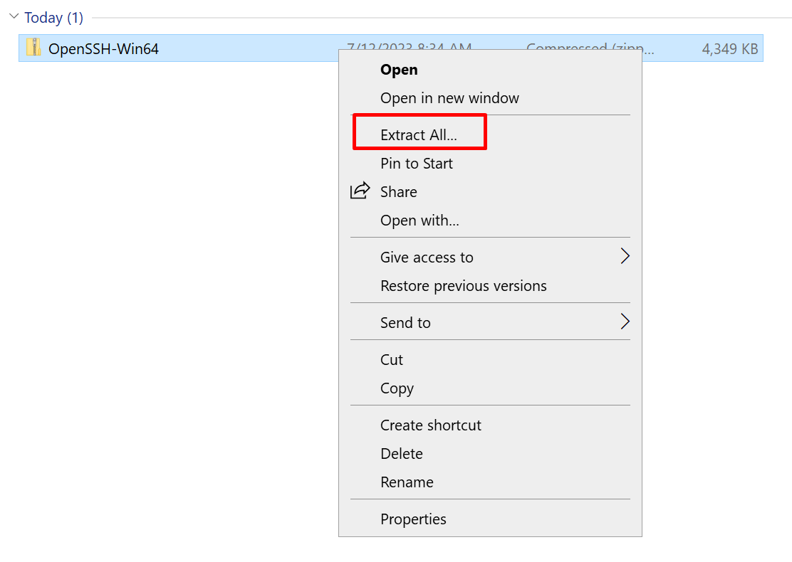Install SSH Server on Windows VPS
