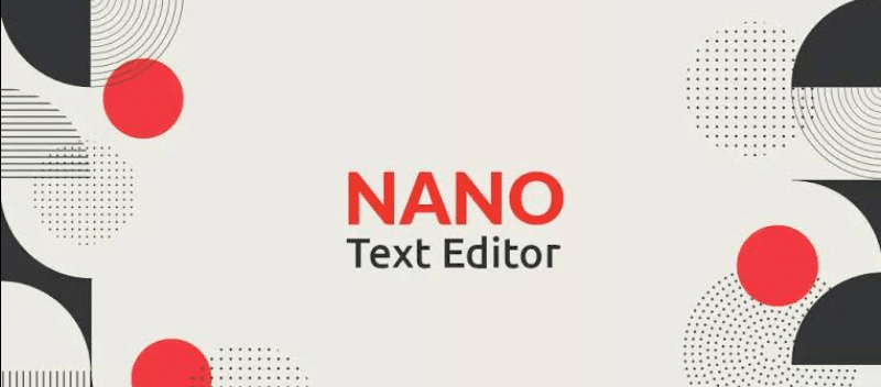 Nano Text Editor