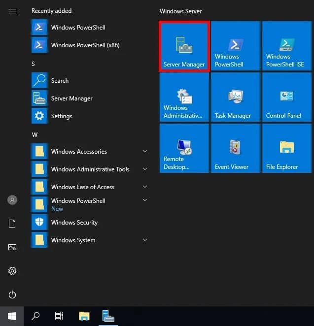 Windows Server 2019