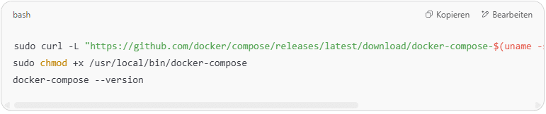 Install Docker Compose