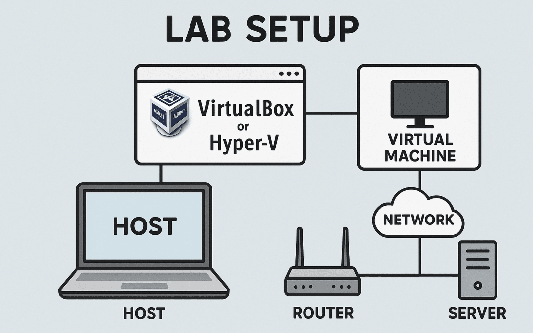 Visual Lab Setup with VirtualBox or Hyper-V